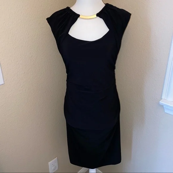 Joseph Ribkoff | Dresses | Joseph Ribkoff Black Cocktail Dress | Poshmark
